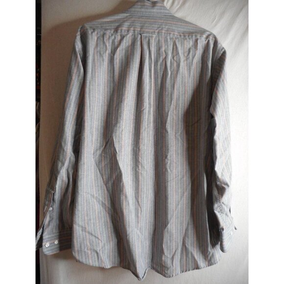 Stafford wrinkle free Cotton blend Striped Shirt - Picture 7 of 7